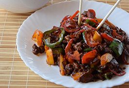 Kineska hrana sa teletinom